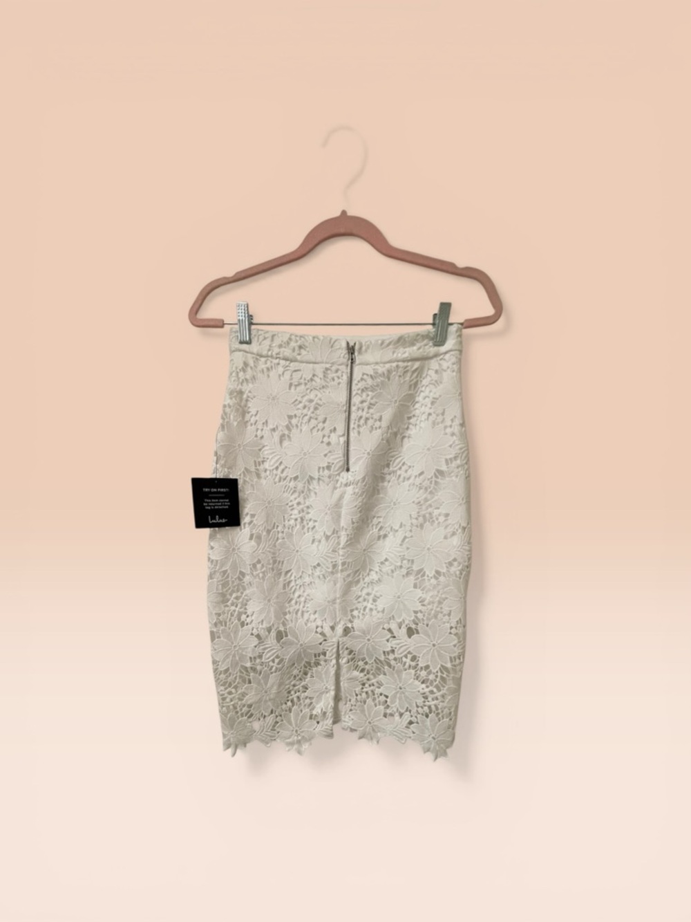 Lulus White Lace Two Piece Set Small NWT - Picture 3 of 6